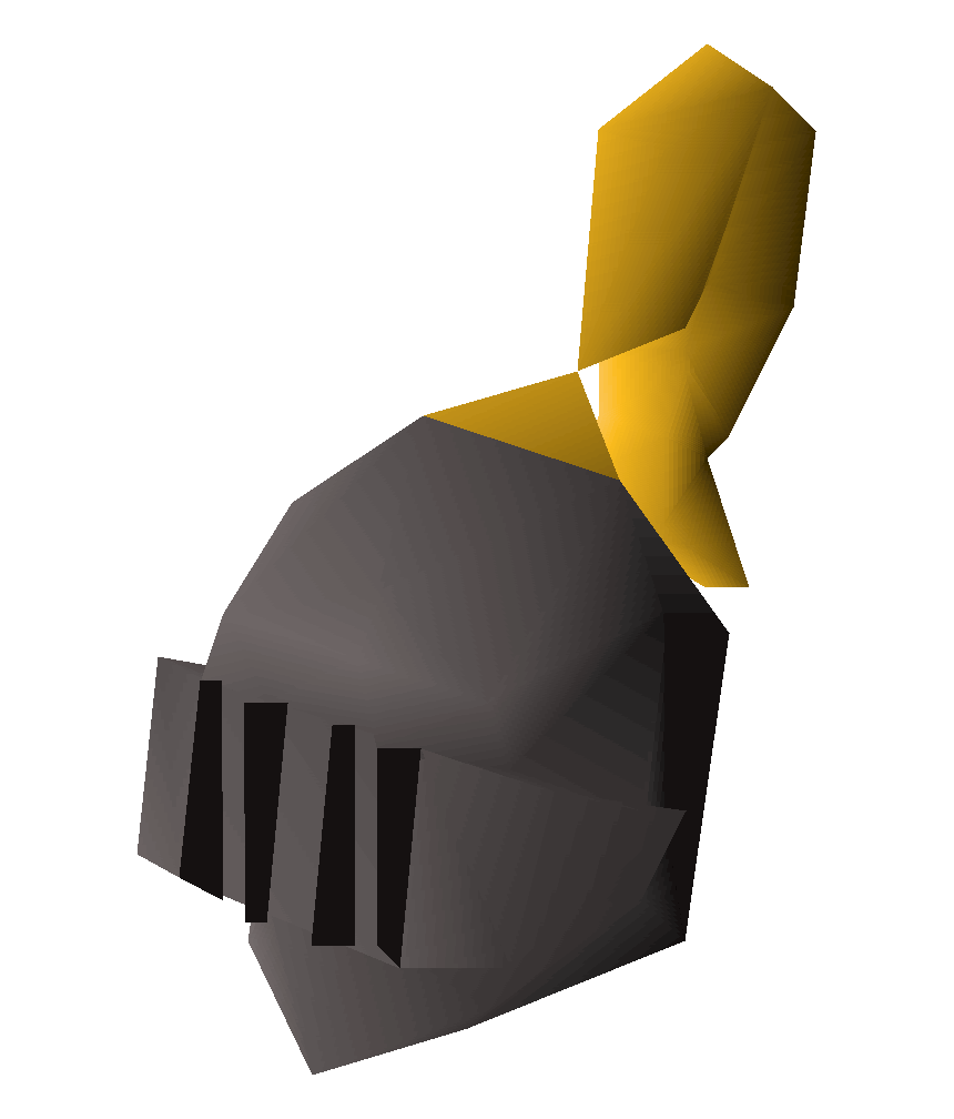 Iron helmet from runescape