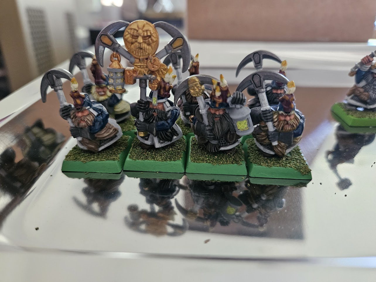 A set of dwarf miners